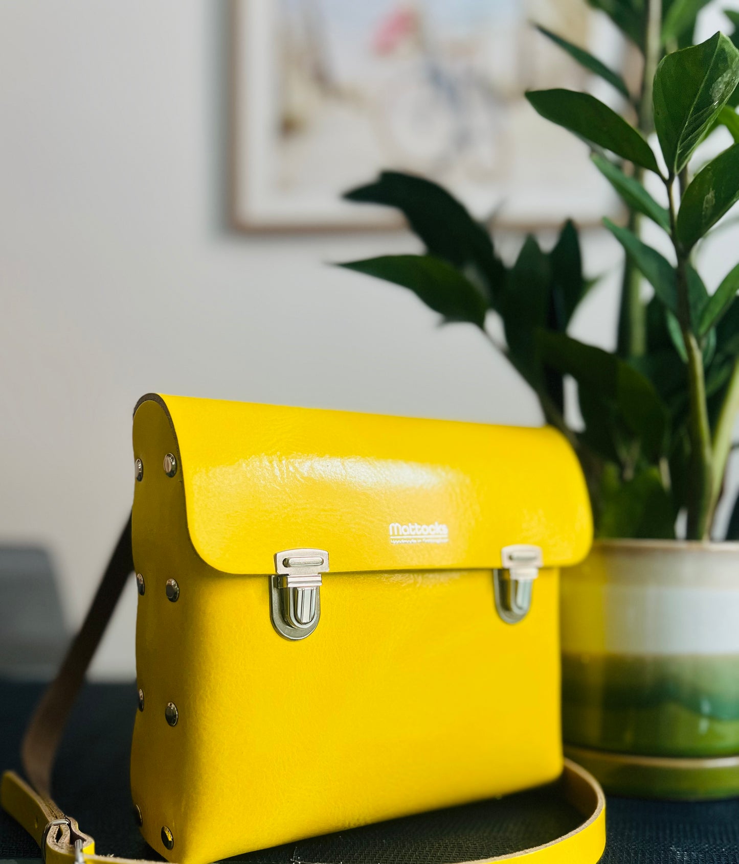 Leather Box Style Satchel Craft Kit (Sunflower Yellow)