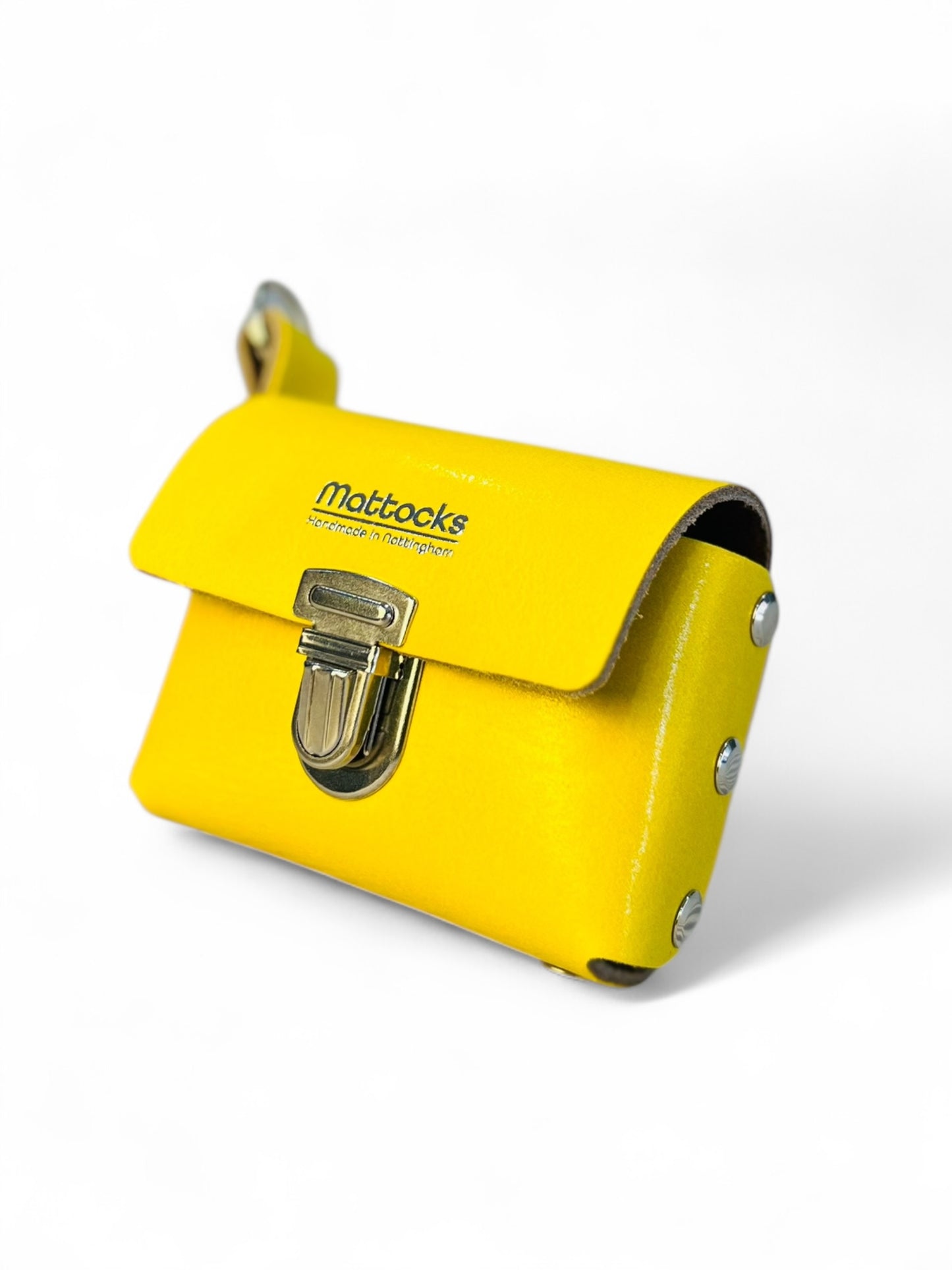 Card Case Leather Craft Kit (Sunflower Yellow)
