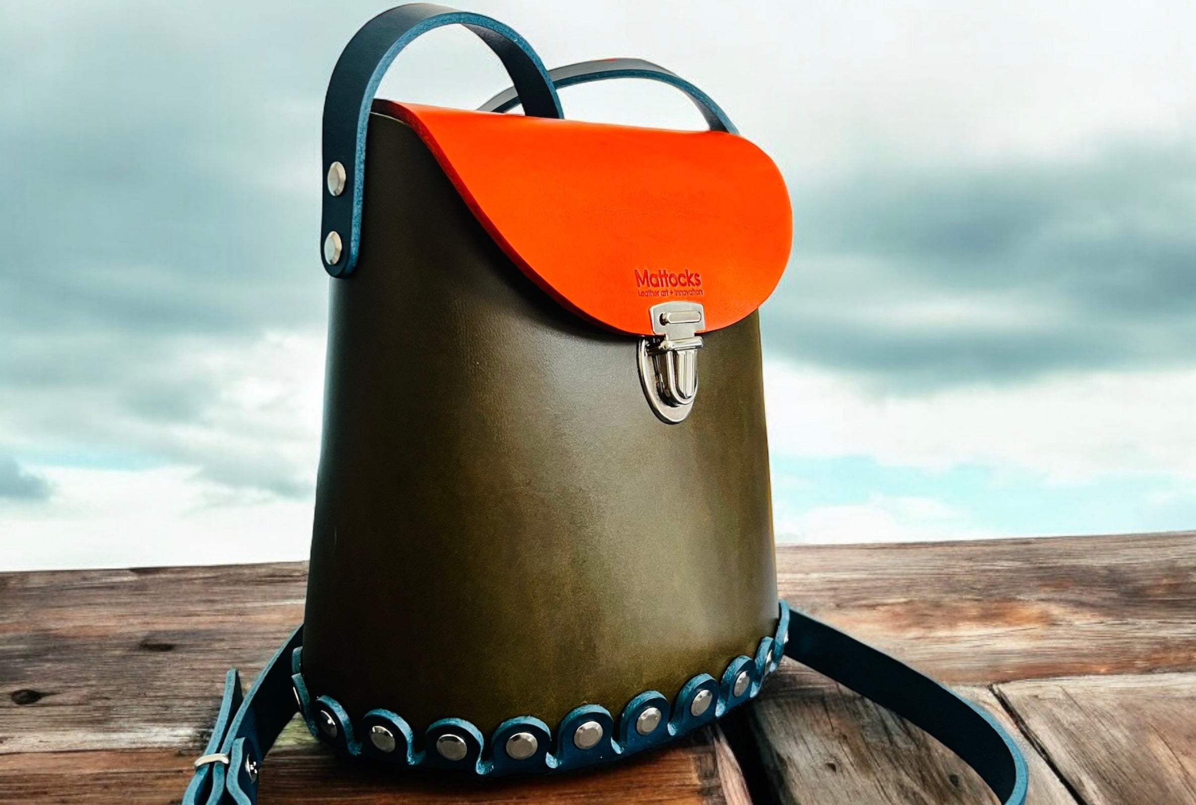 Multicoloured luxury leather bags Lee Mattocks