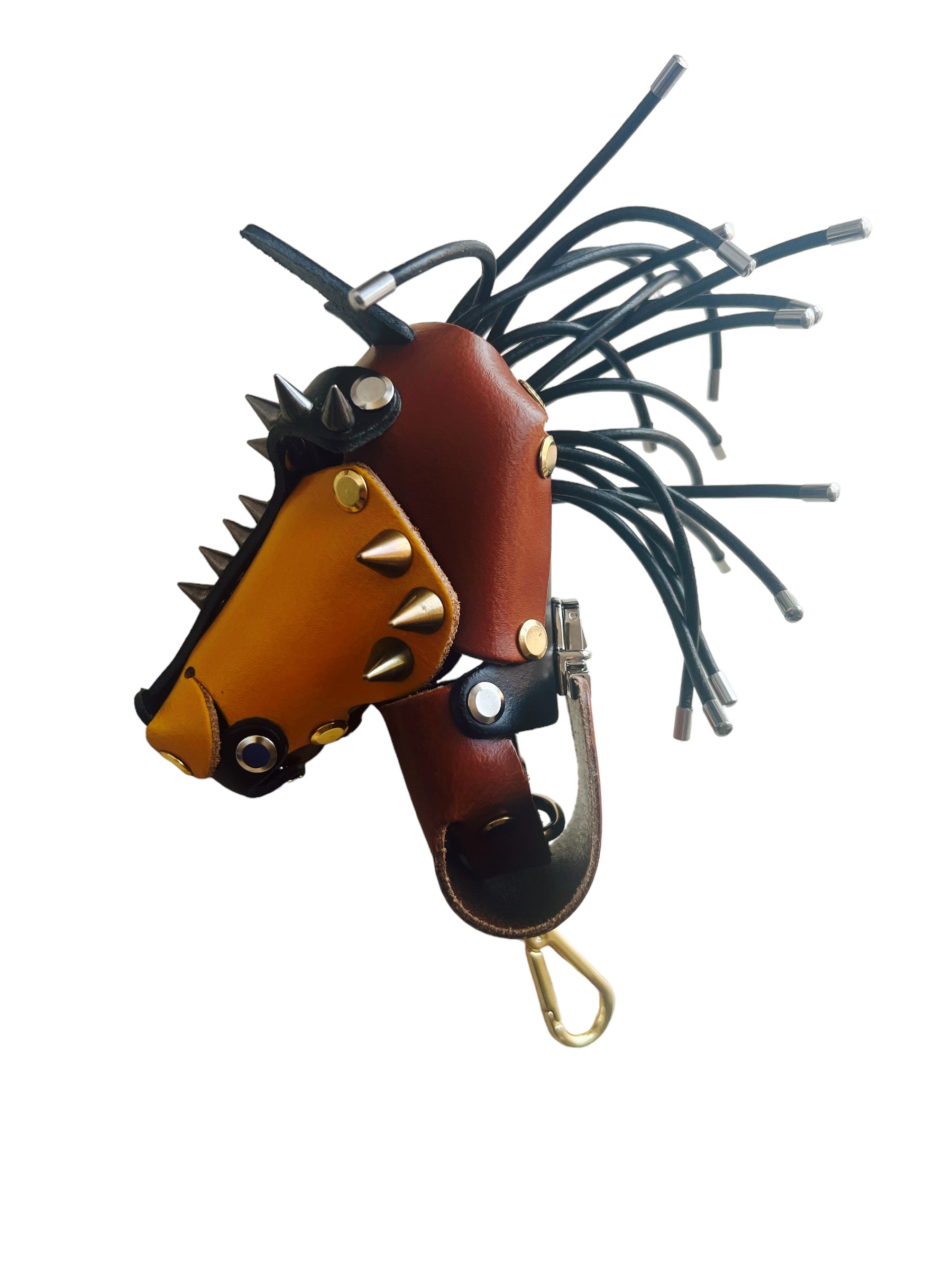 Bespoke leather horse purse