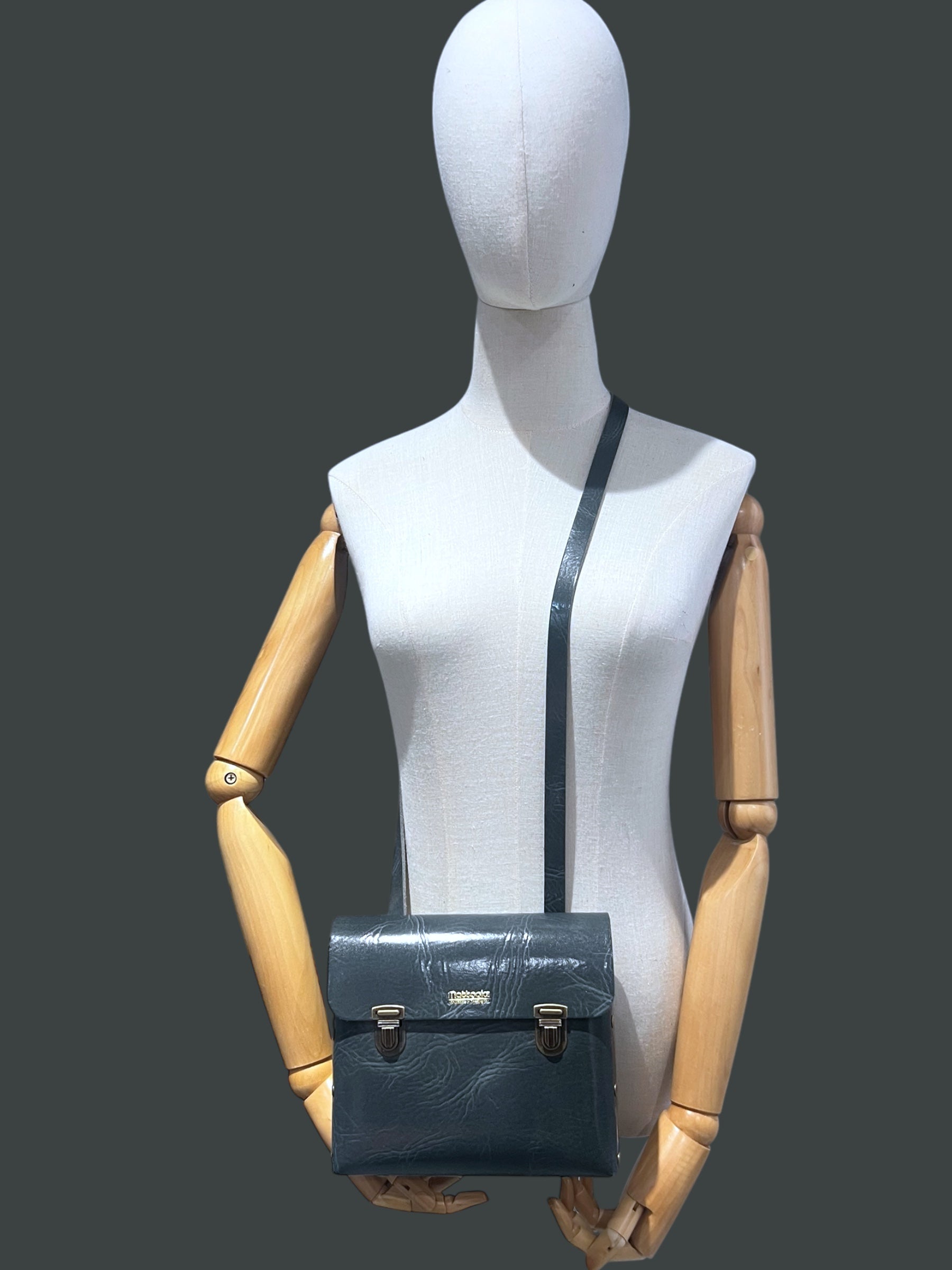 Leather Box Style Satchel Craft Kit (Slate Grey)