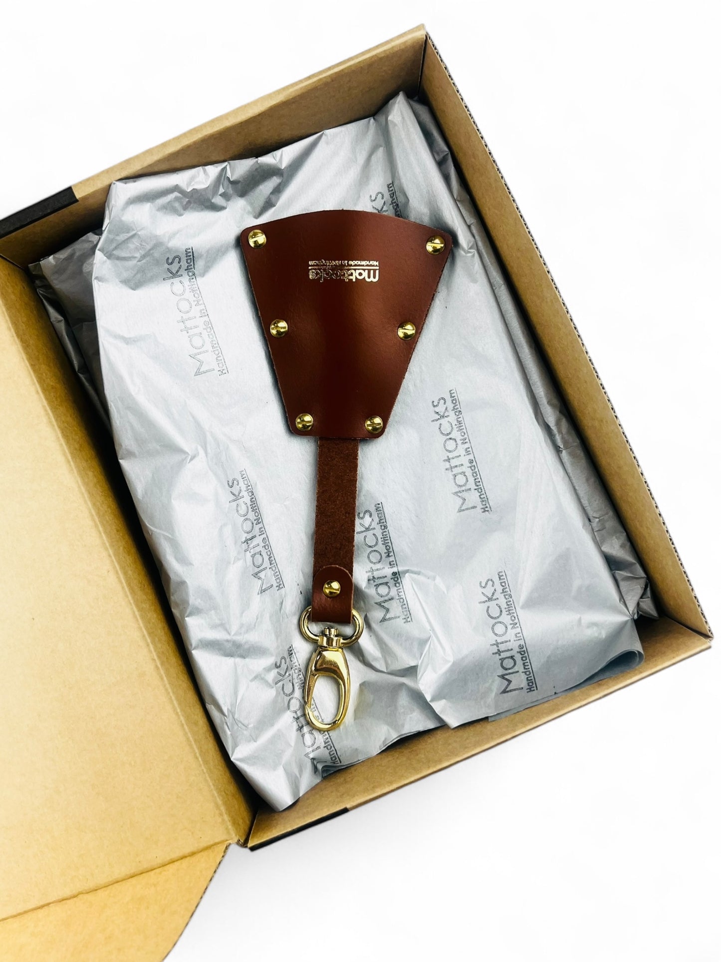 Leather Key Caddy -  Personalised Gifts