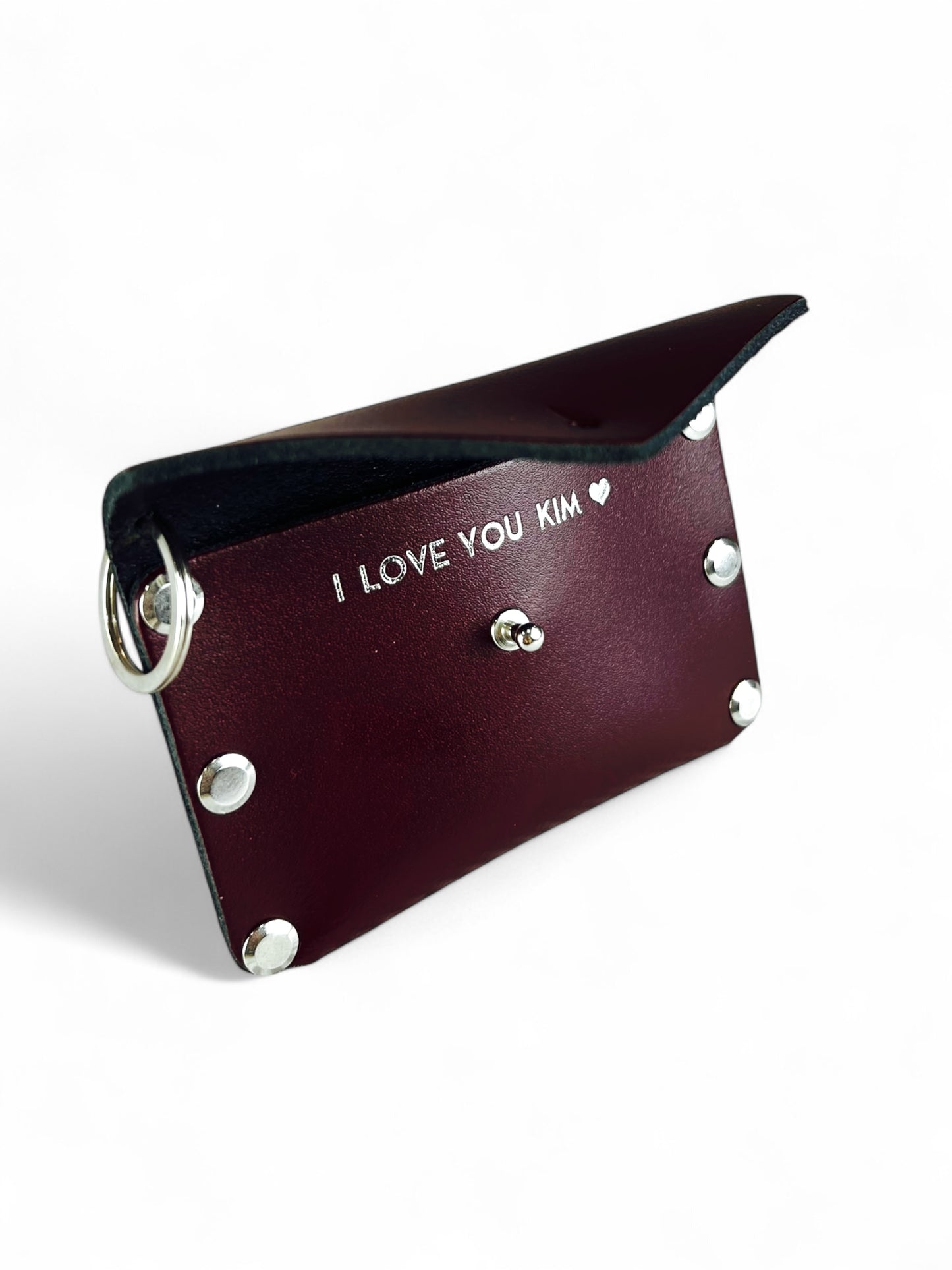 Family & Friends Love Letters - Handmade Personalised Leather Anniversary Gift Set
