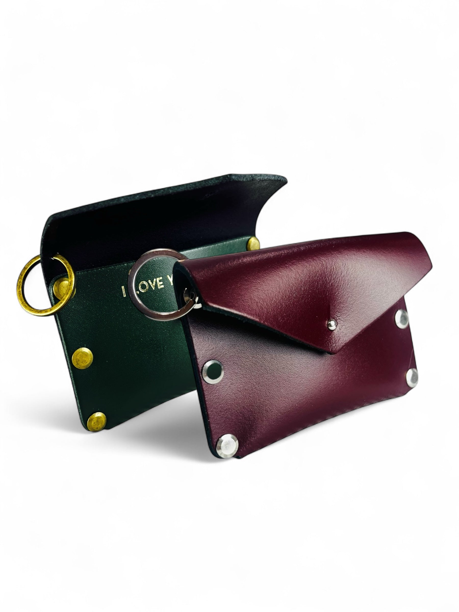 Family & Friends Love Letters - Handmade Personalised Leather Anniversary Gift Set
