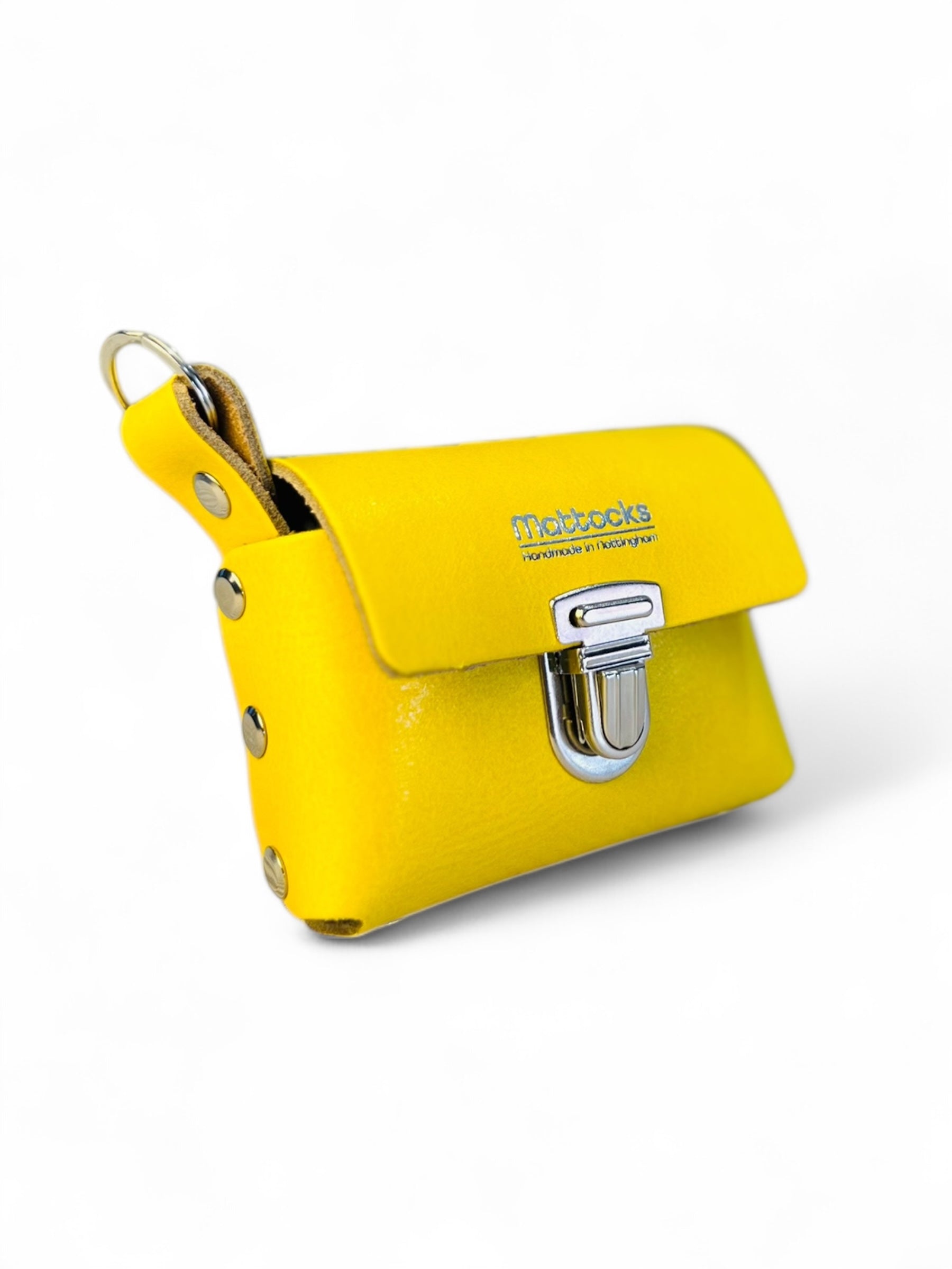Card Case Leather Craft Kit (Sunflower Yellow)