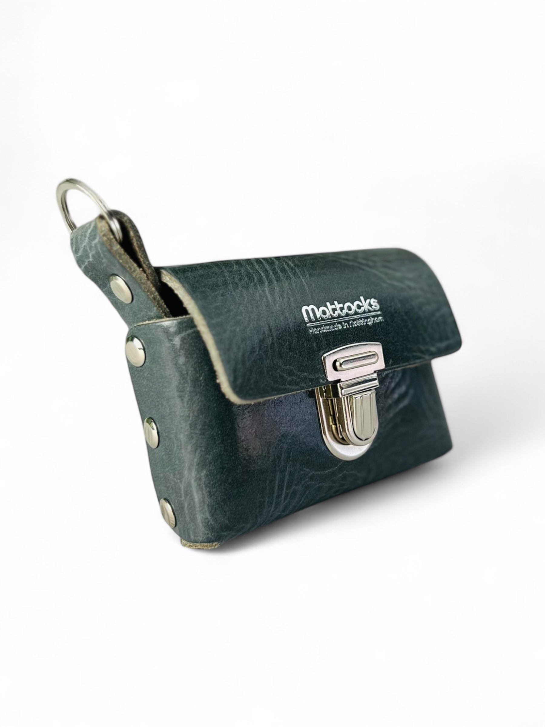 Card Case Leather Craft Kit (Slate Grey)