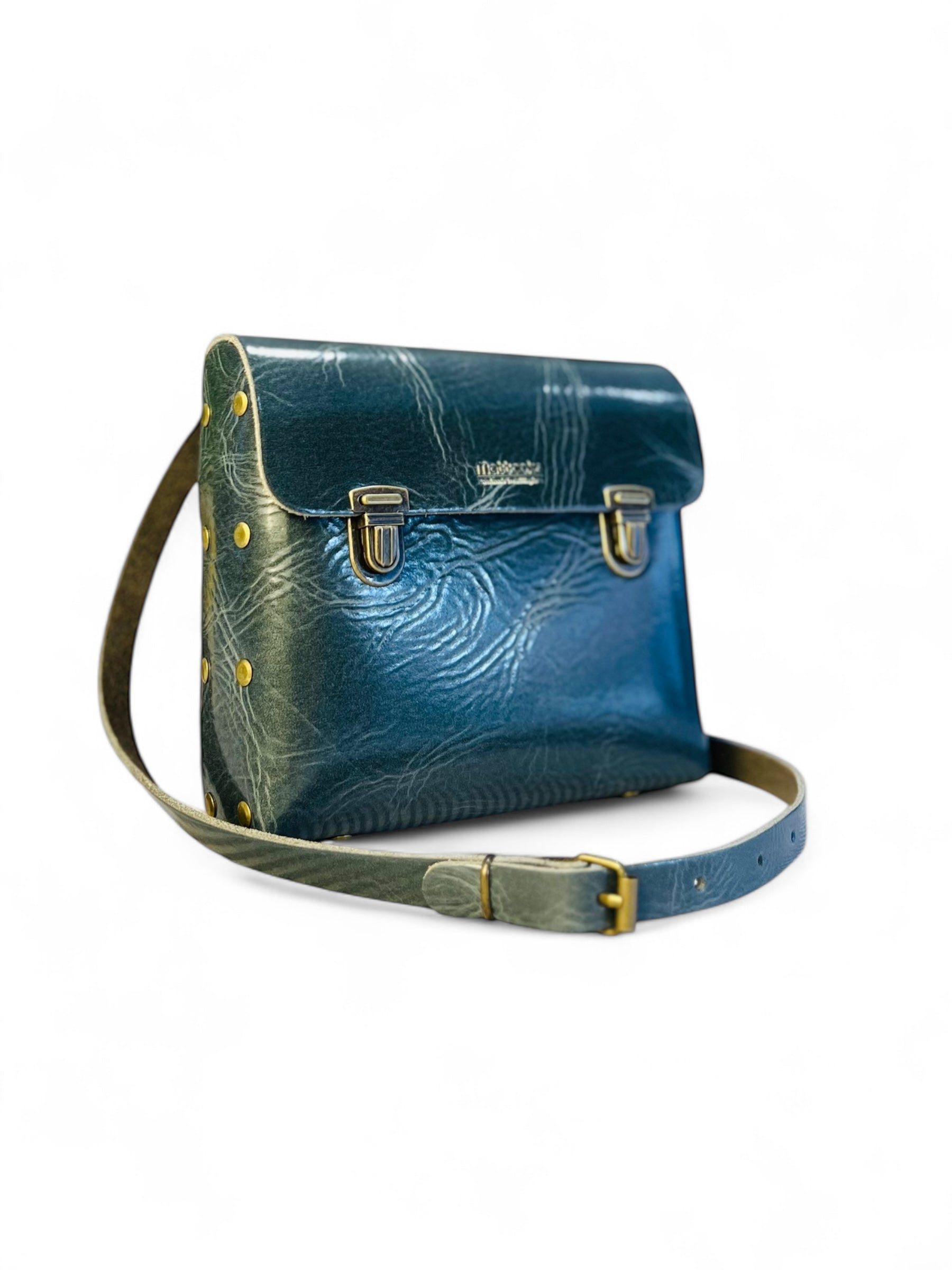 Leather Satchel Craft Kit (Slate Grey)