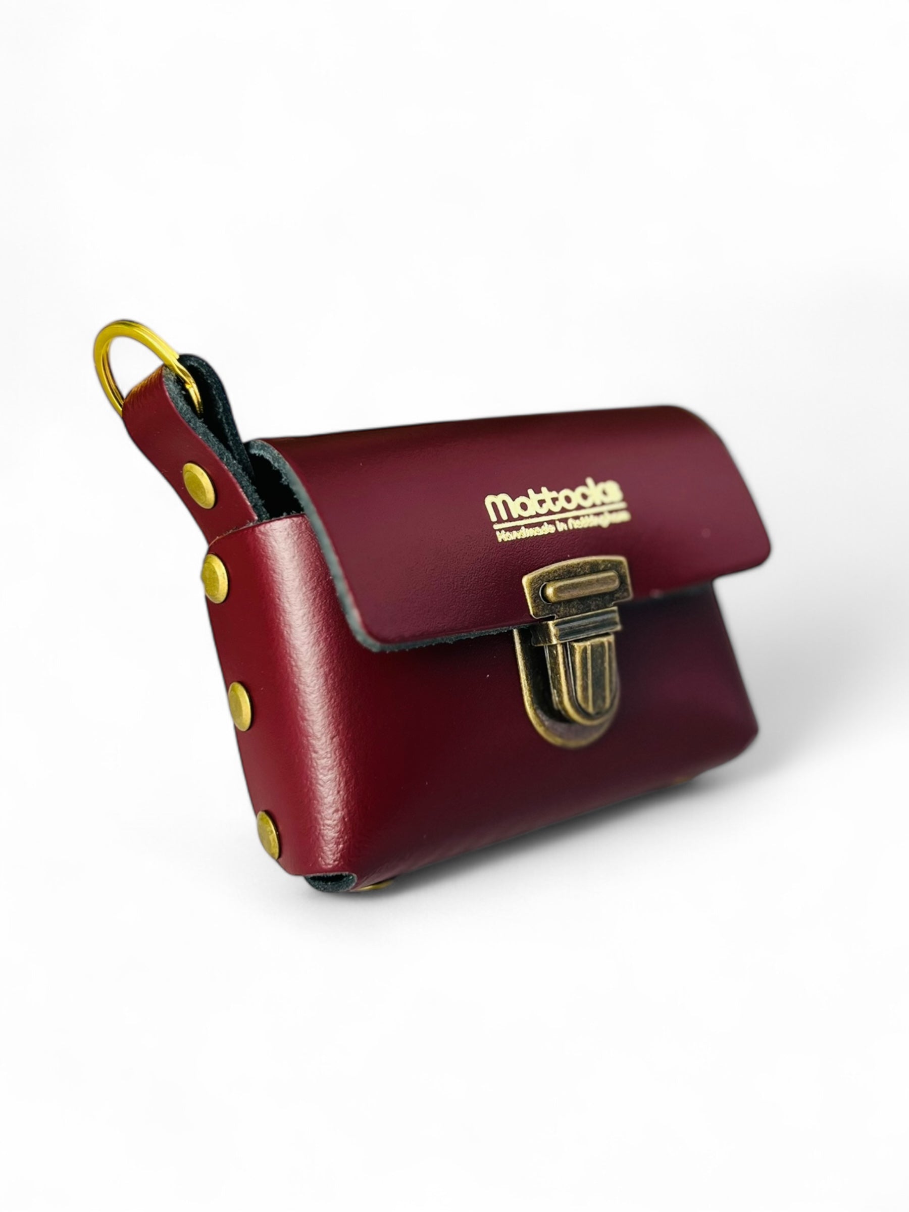Card Case Leather Craft Kit (Bordo)