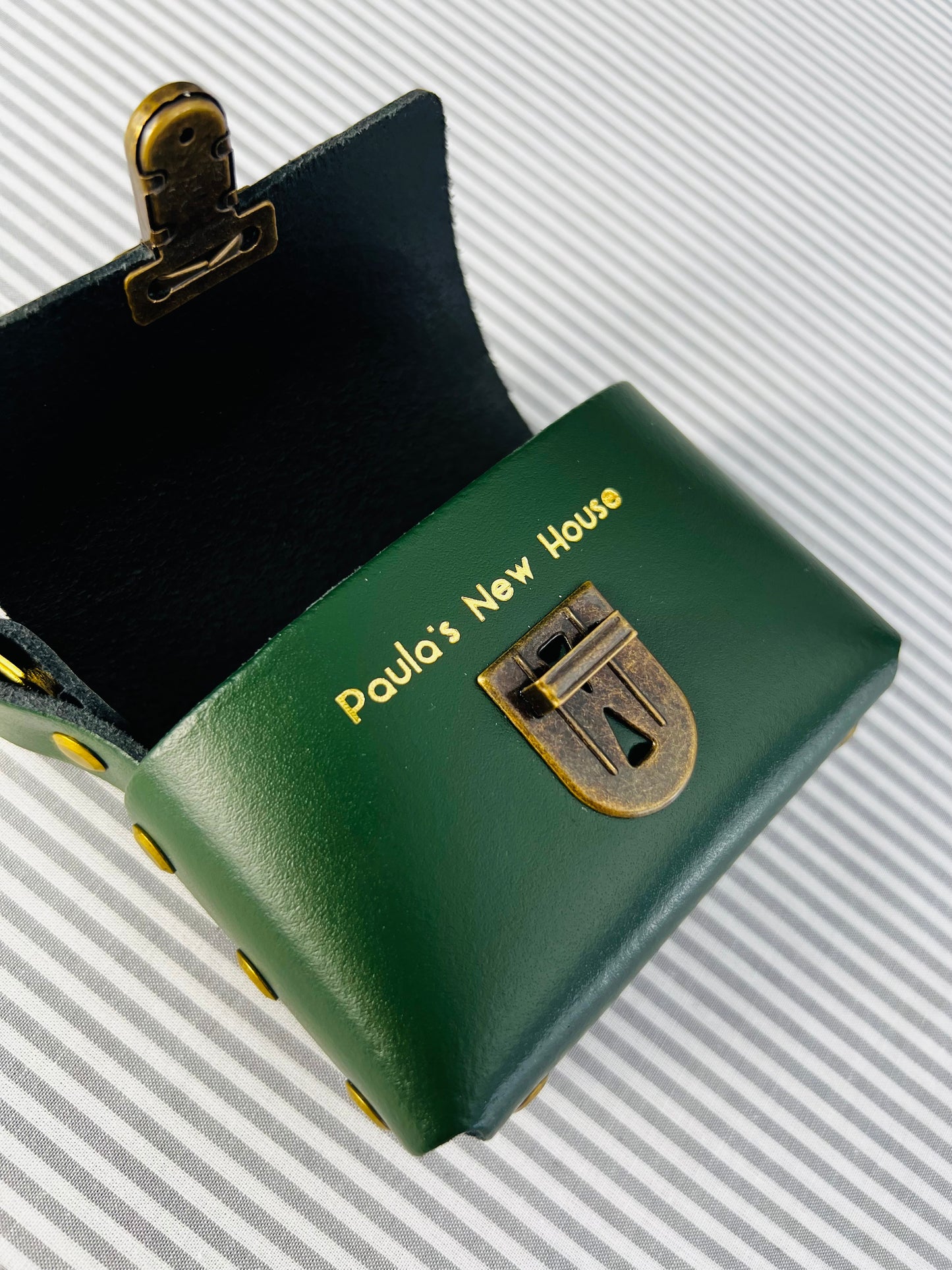 DIY Leather Card Key Case Craft Kit - Make Your Own