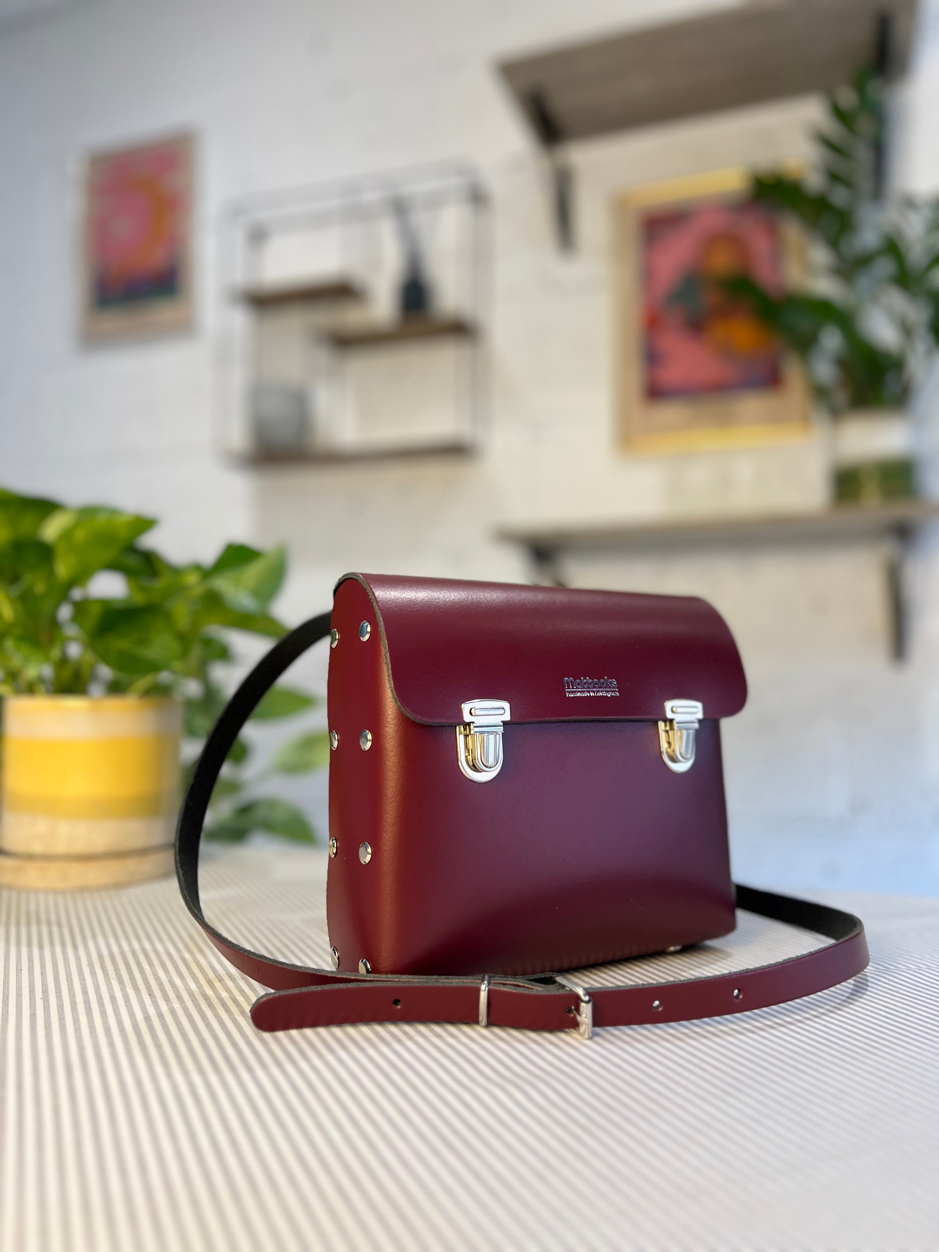 Leather  Satchel Craft Kit (Bordo)